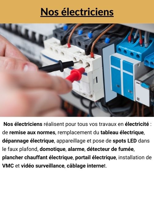 Nos électriciens dans la Seine-Maritime