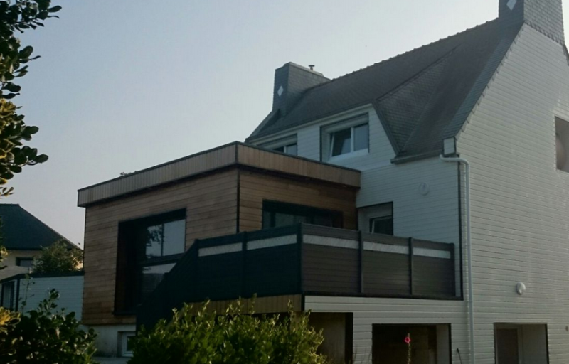 Réalisation d'extension de maison près de Déville-lès-Rouen