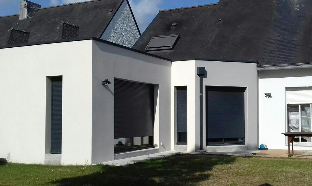 Réalisation d'extension de maison près de Sainte-Adresse