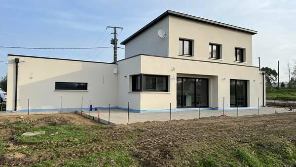 Réalisation d'extension de maison près de Harfleur