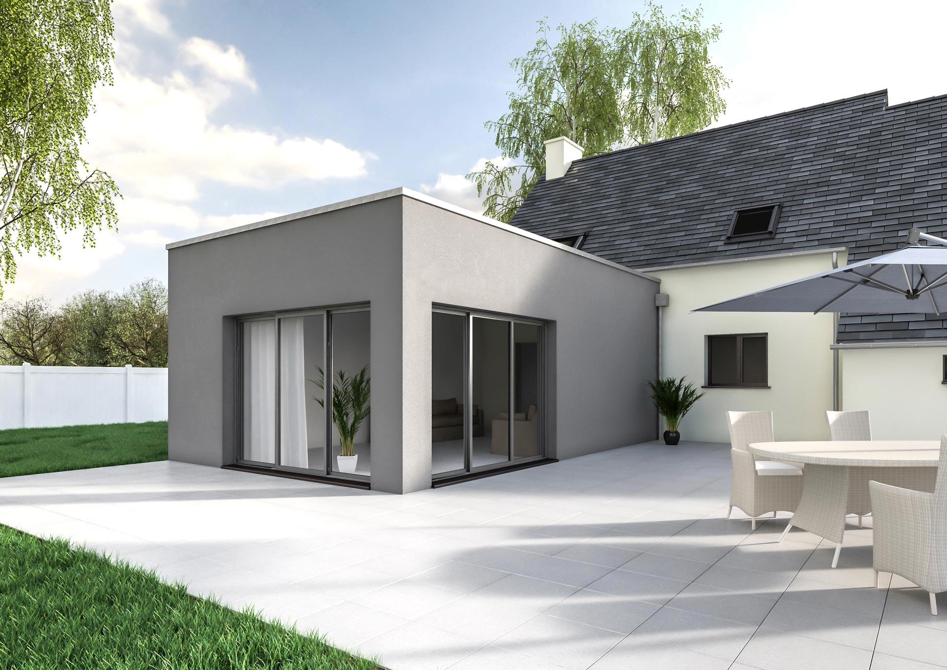 Extension de maison de 22 m2 à Gournay-en-Bray