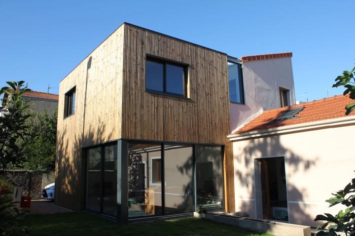 Réalisation d'extension de maison près de Pavilly