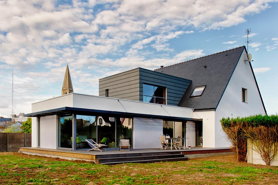 Réalisation d'extension de maison près de Amfreville-la-Mi-Voie