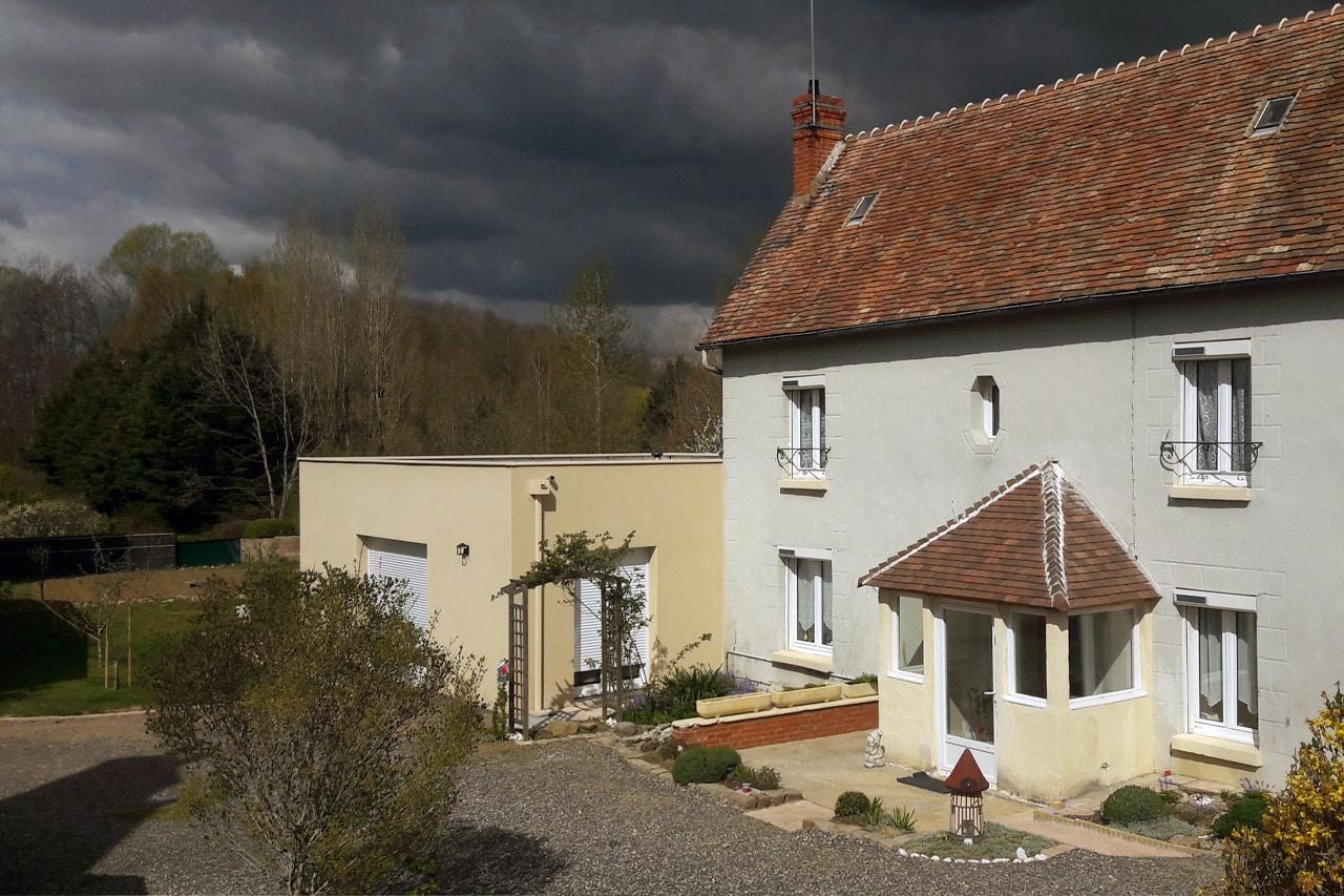 Extension de maison de 28 m2 à Saint-Saëns