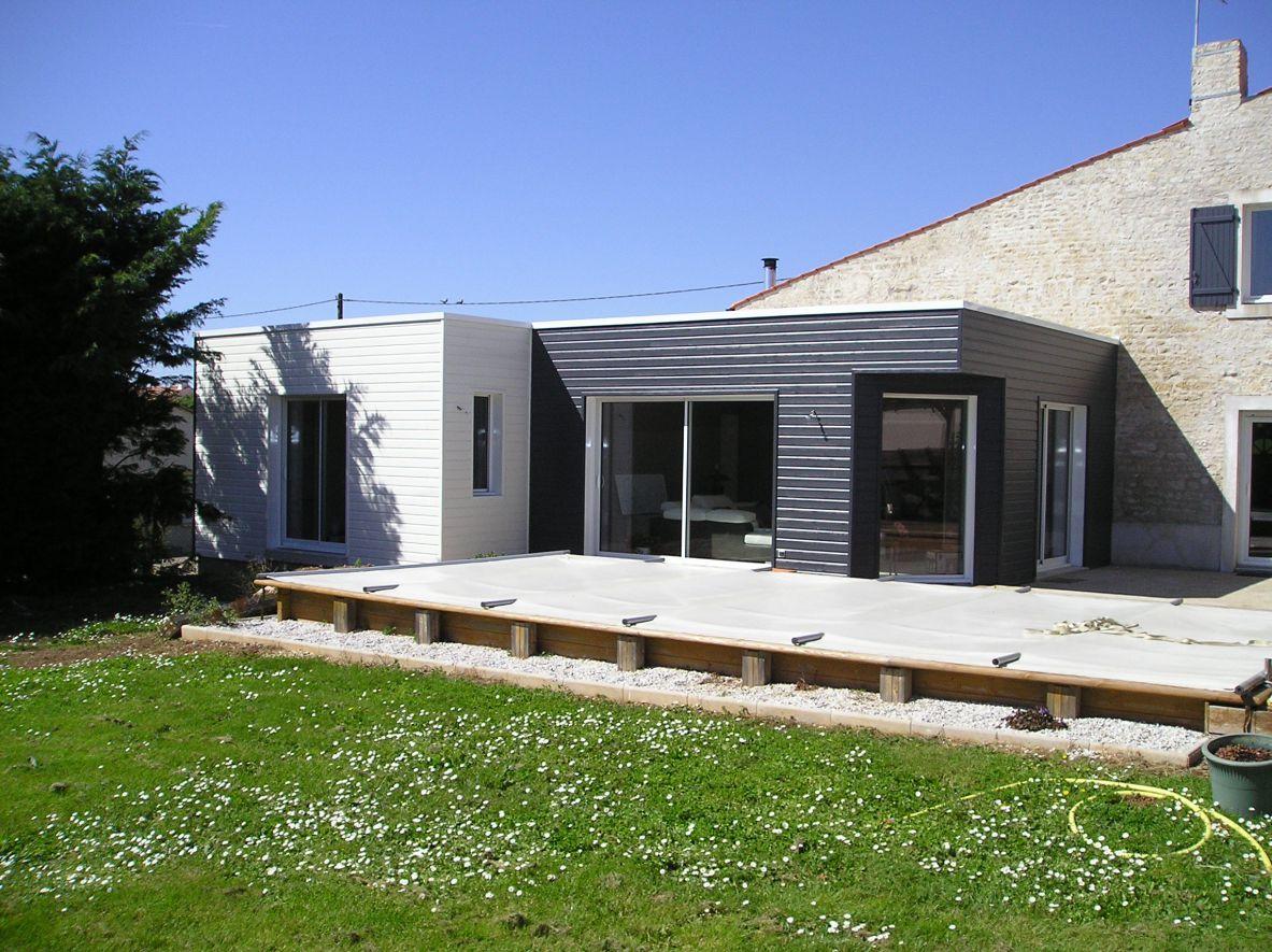 Réalisation d'extension de maison près de Octeville-sur-Mer